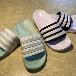Adidas flip flops - new